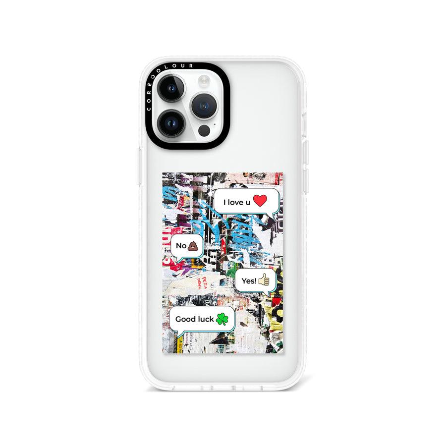 iPhone 13 Pro Max I Love U Dialogue Phone Case - CORECOLOUR AU