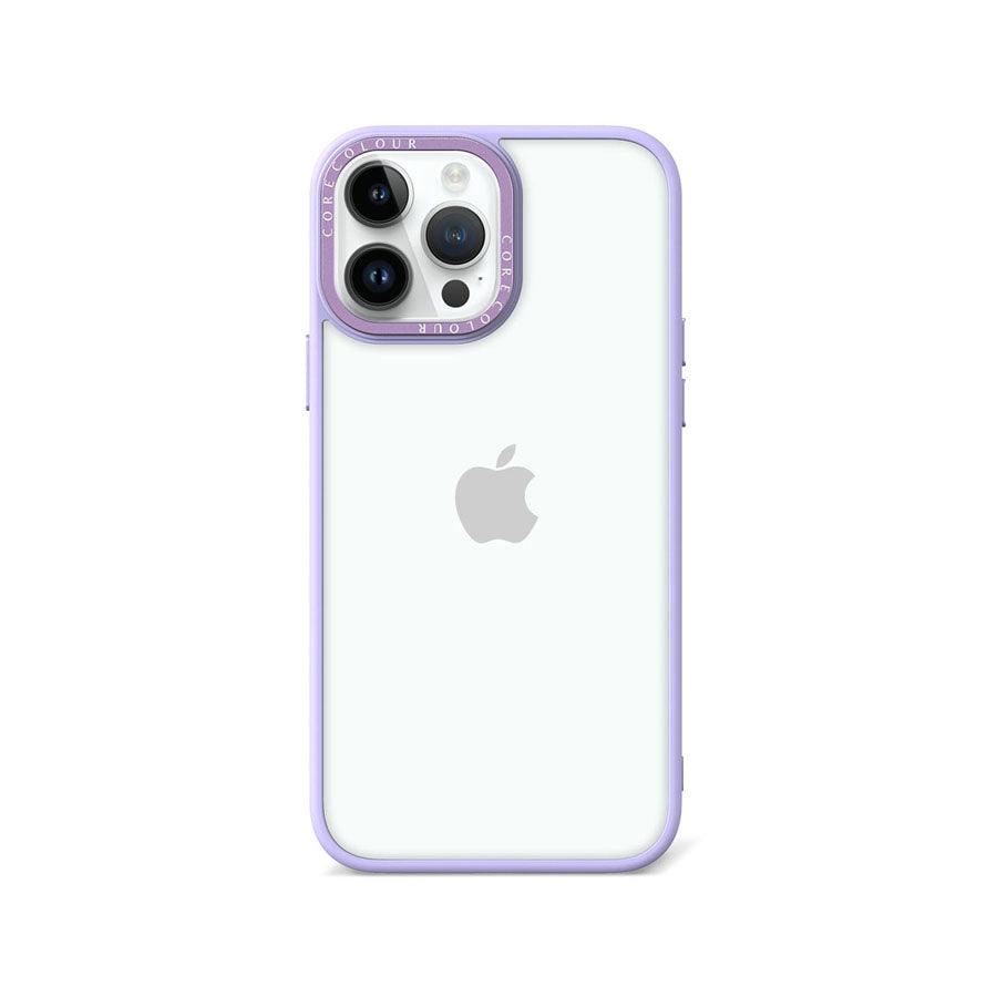 iPhone 13 Pro Max Lavender Hush Clear Phone Case - CORECOLOUR AU