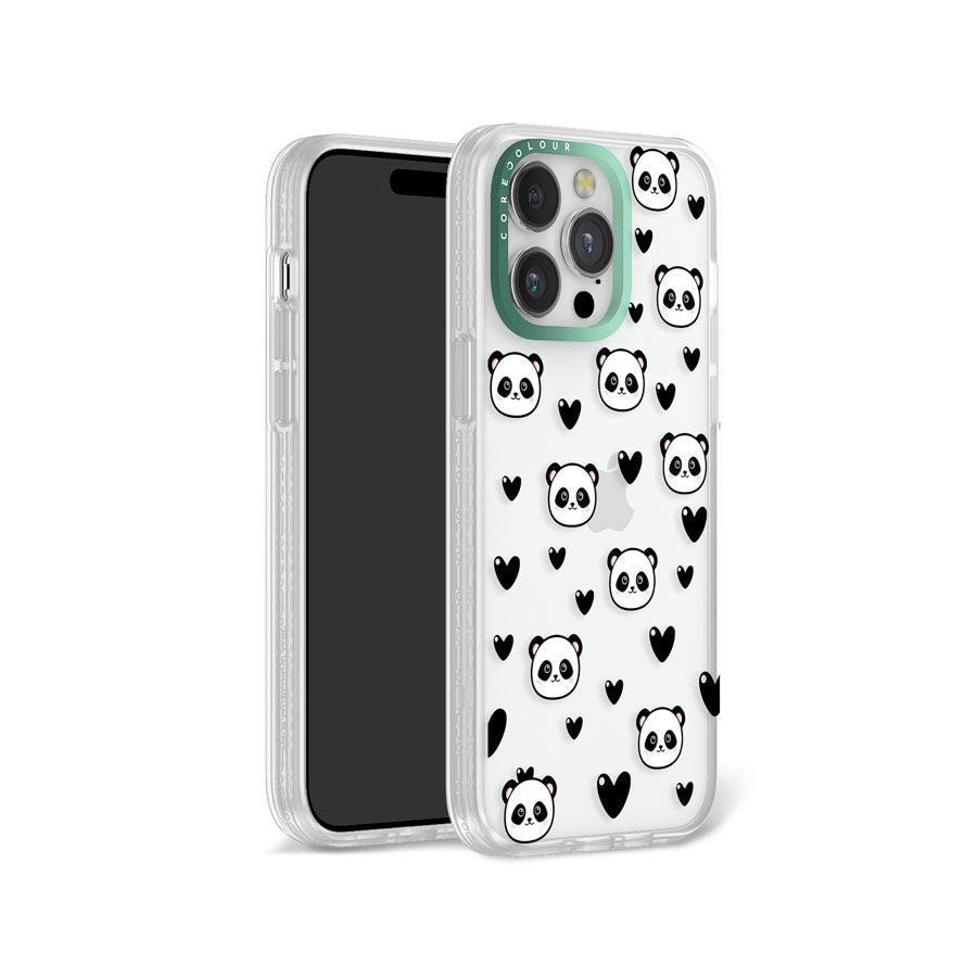 iPhone 13 Pro Max Panda Heart Phone Case MagSafe Compatible - CORECOLOUR AU