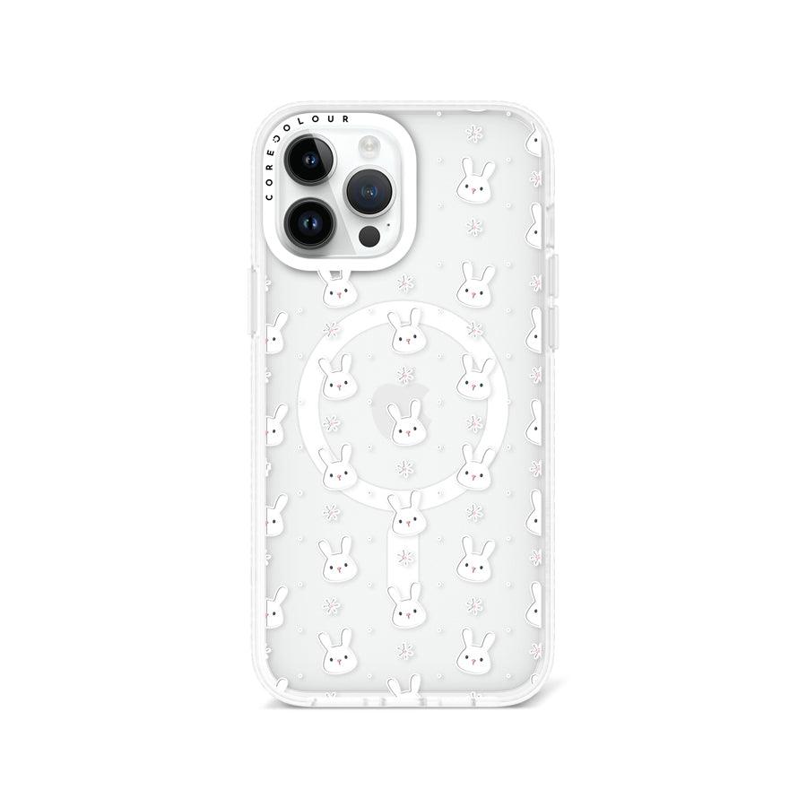 iPhone 13 Pro Max Rabbit and Flower Phone Case MagSafe Compatible - CORECOLOUR AU