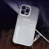 iPhone 13 Pro Max Warning Cancer Phone Case - CORECOLOUR AU
