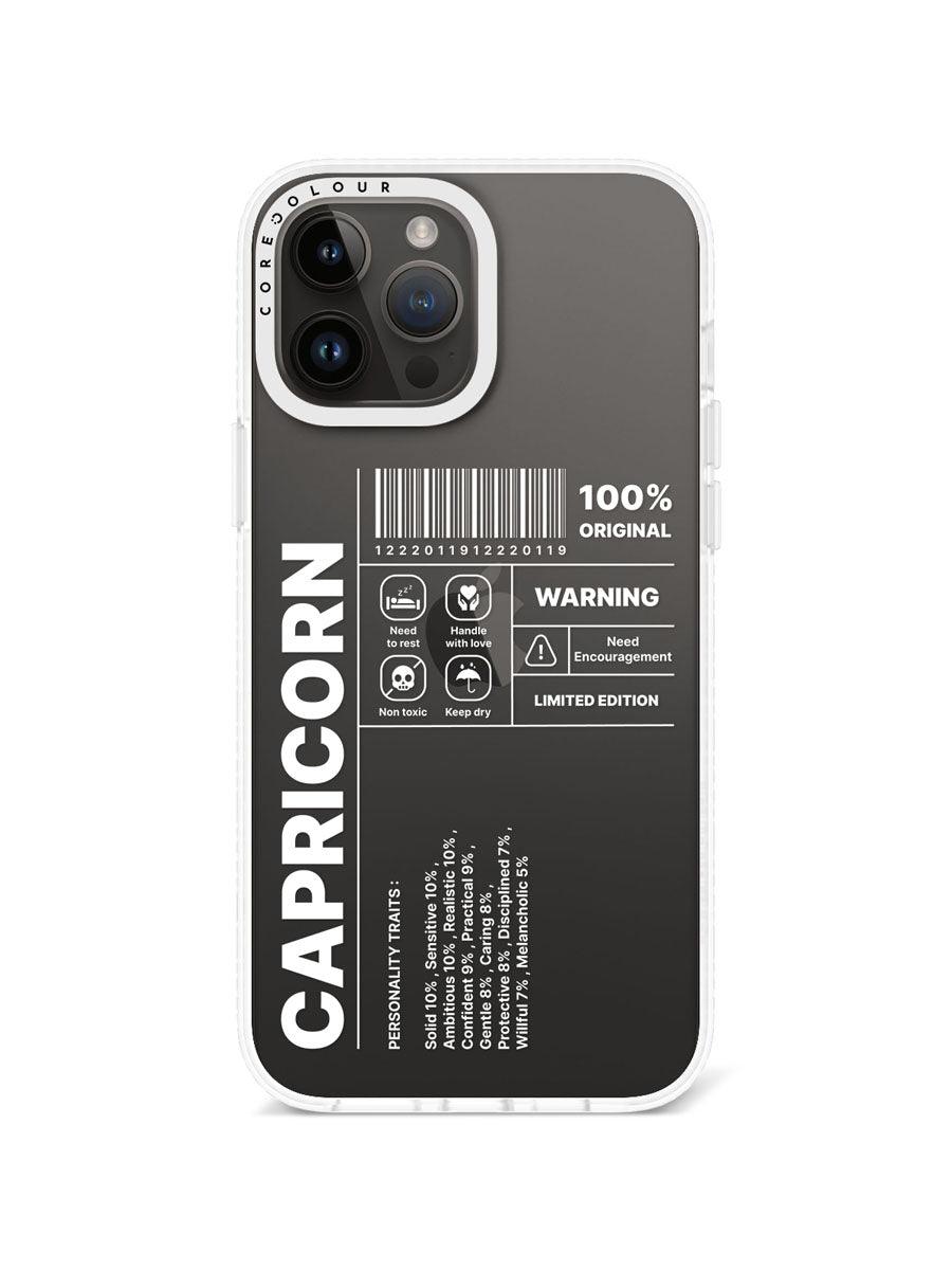 iPhone 13 Pro Max Warning Capricorn Phone Case - CORECOLOUR AU