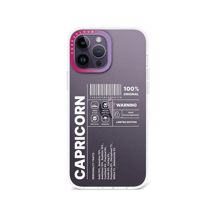 iPhone 13 Pro Max Warning Capricorn Phone Case - CORECOLOUR AU