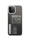 iPhone 13 Pro Max Warning Gemini Phone Case - CORECOLOUR AU