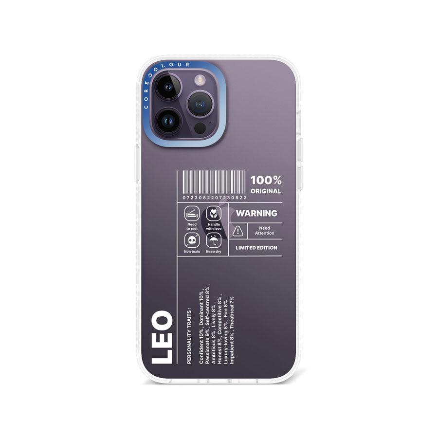 iPhone 13 Pro Max Warning Leo Phone Case - CORECOLOUR AU