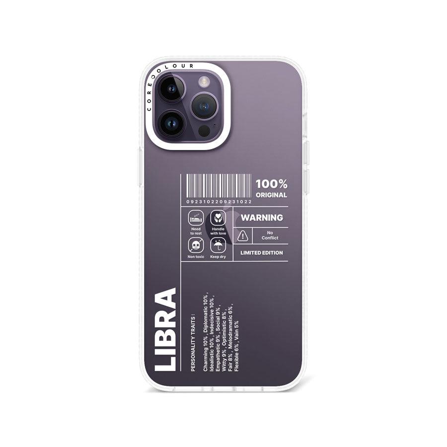iPhone 13 Pro Max Warning Libra Phone Case - CORECOLOUR AU