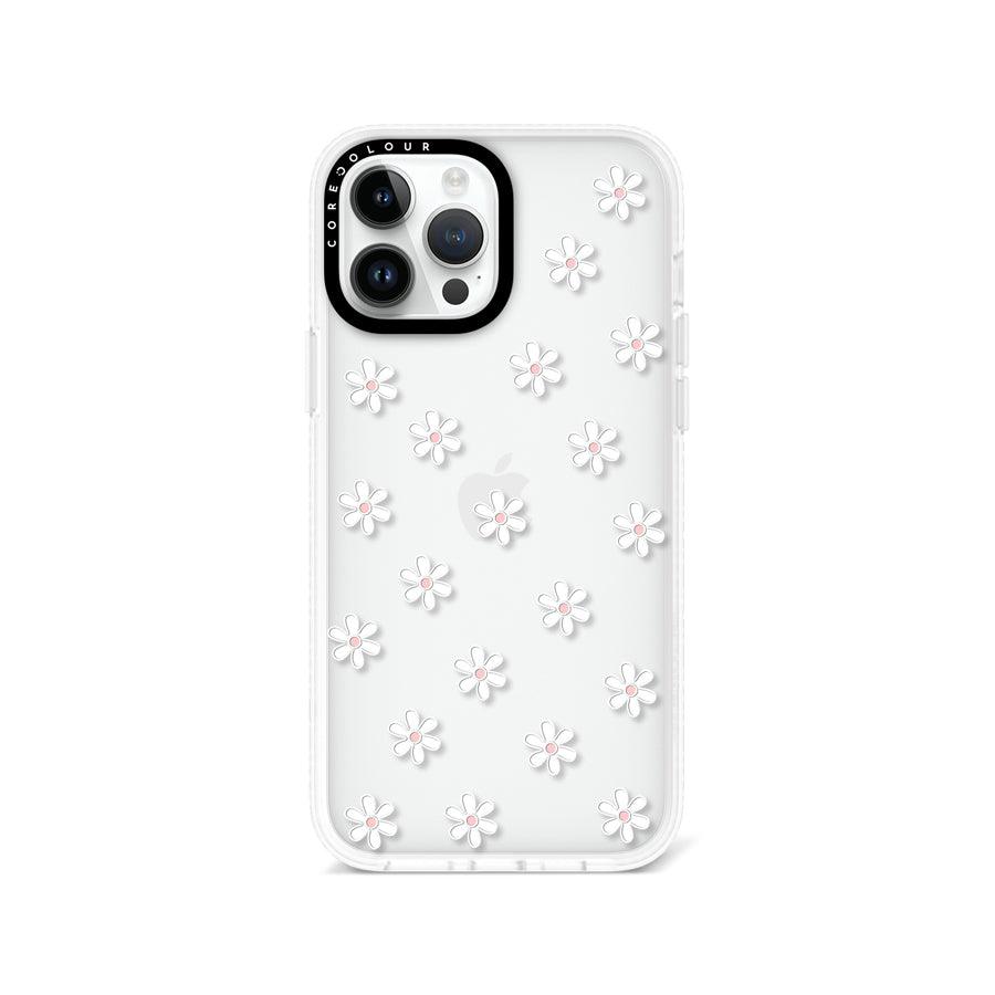 iPhone 13 Pro Max White Flower Mini Phone Case - CORECOLOUR AU