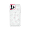 iPhone 13 Pro Max White Flower Minimal Line Phone Case - CORECOLOUR AU