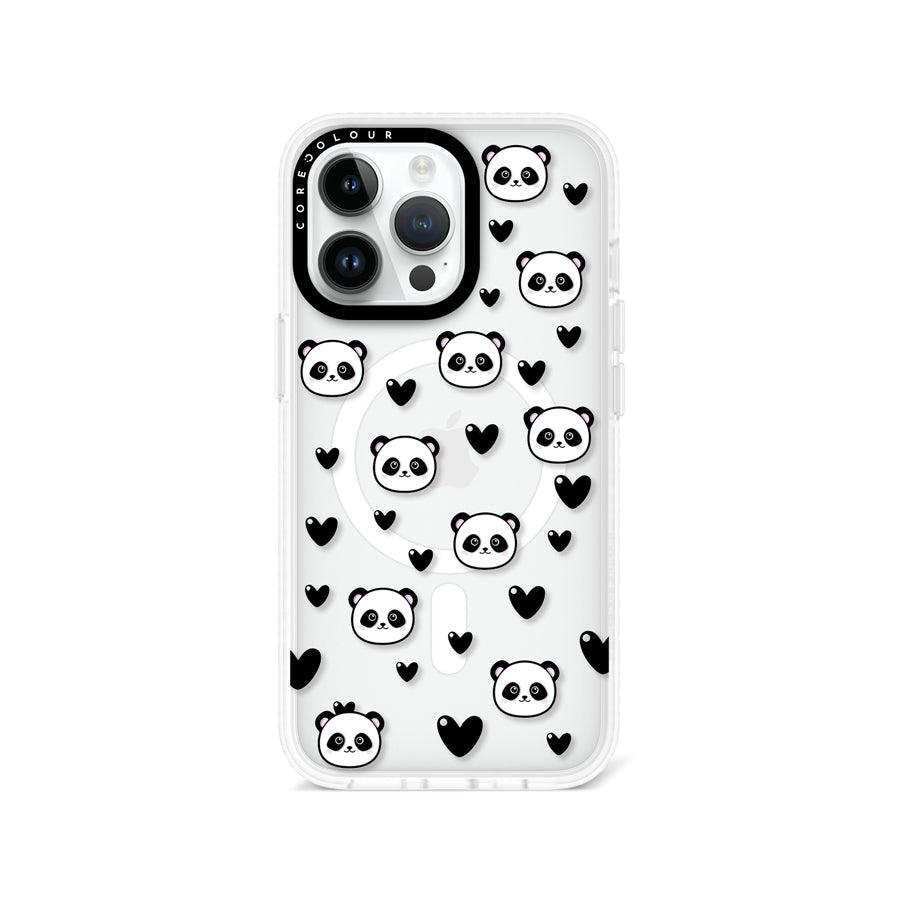 iPhone 13 Pro Panda Heart Phone Case MagSafe Compatible - CORECOLOUR AU