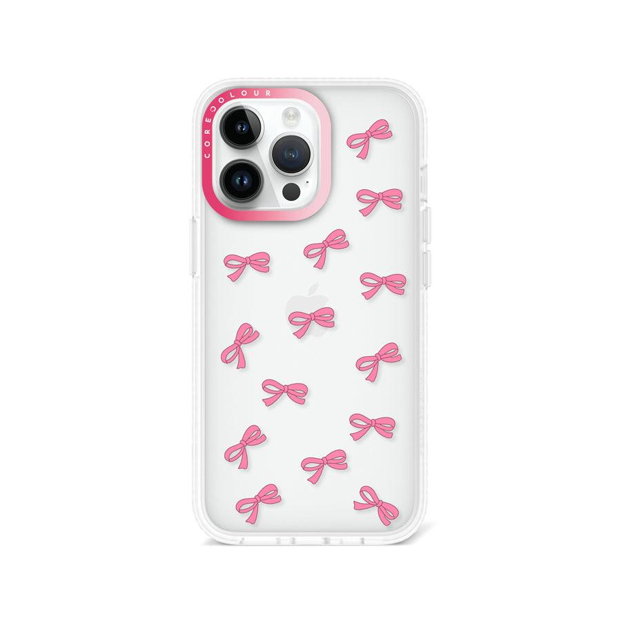 iPhone 13 Pro Pink Ribbon Mini Phone Case - CORECOLOUR AU