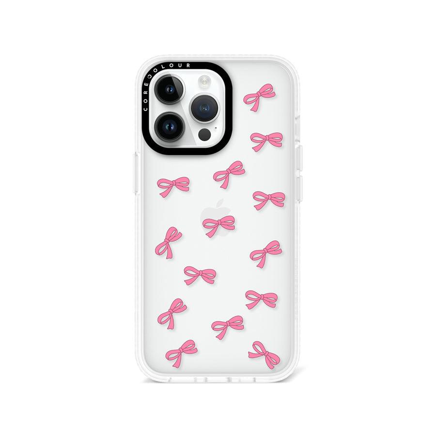 iPhone 13 Pro Pink Ribbon Mini Phone Case - CORECOLOUR AU