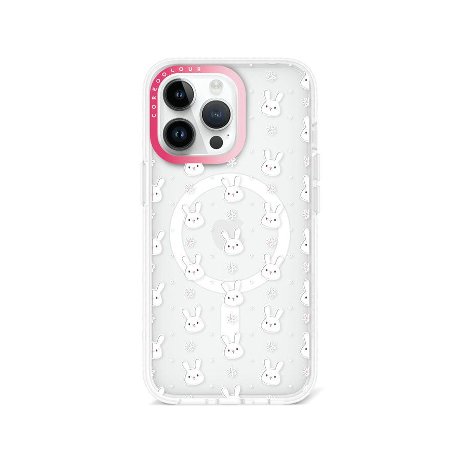 iPhone 13 Pro Rabbit and Flower Phone Case MagSafe Compatible - CORECOLOUR AU