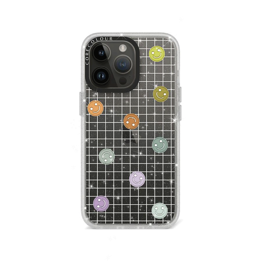 iPhone 13 Pro School's Out! Smile! Glitter Phone Case - CORECOLOUR AU