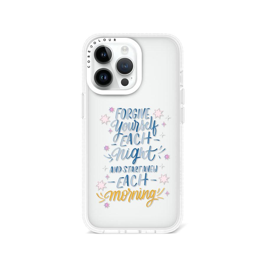 iPhone 13 Pro Start New Each Morning Phone Case - CORECOLOUR AU