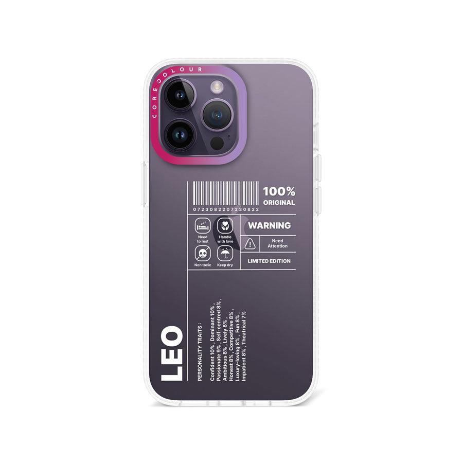 iPhone 13 Pro Warning Leo Phone Case - CORECOLOUR AU