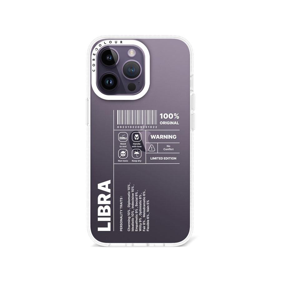 iPhone 13 Pro Warning Libra Phone Case - CORECOLOUR AU
