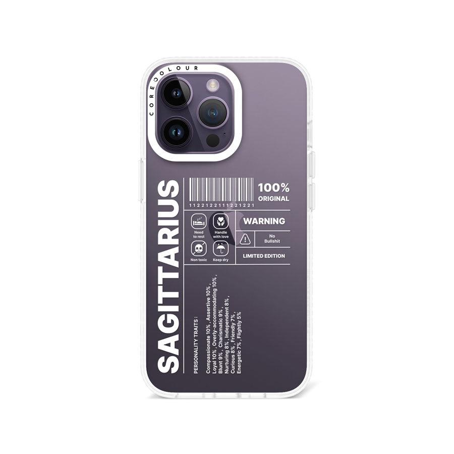 iPhone 13 Pro Warning Sagittarius Phone Case - CORECOLOUR AU