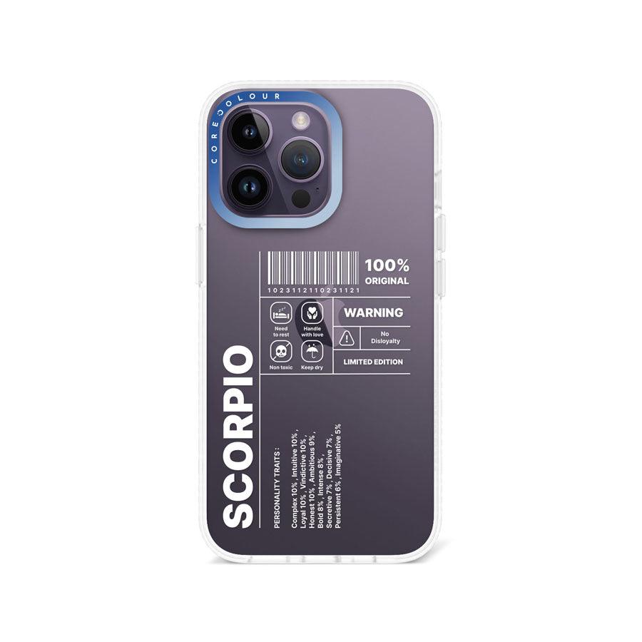 iPhone 13 Pro Warning Scorpio Phone Case - CORECOLOUR AU