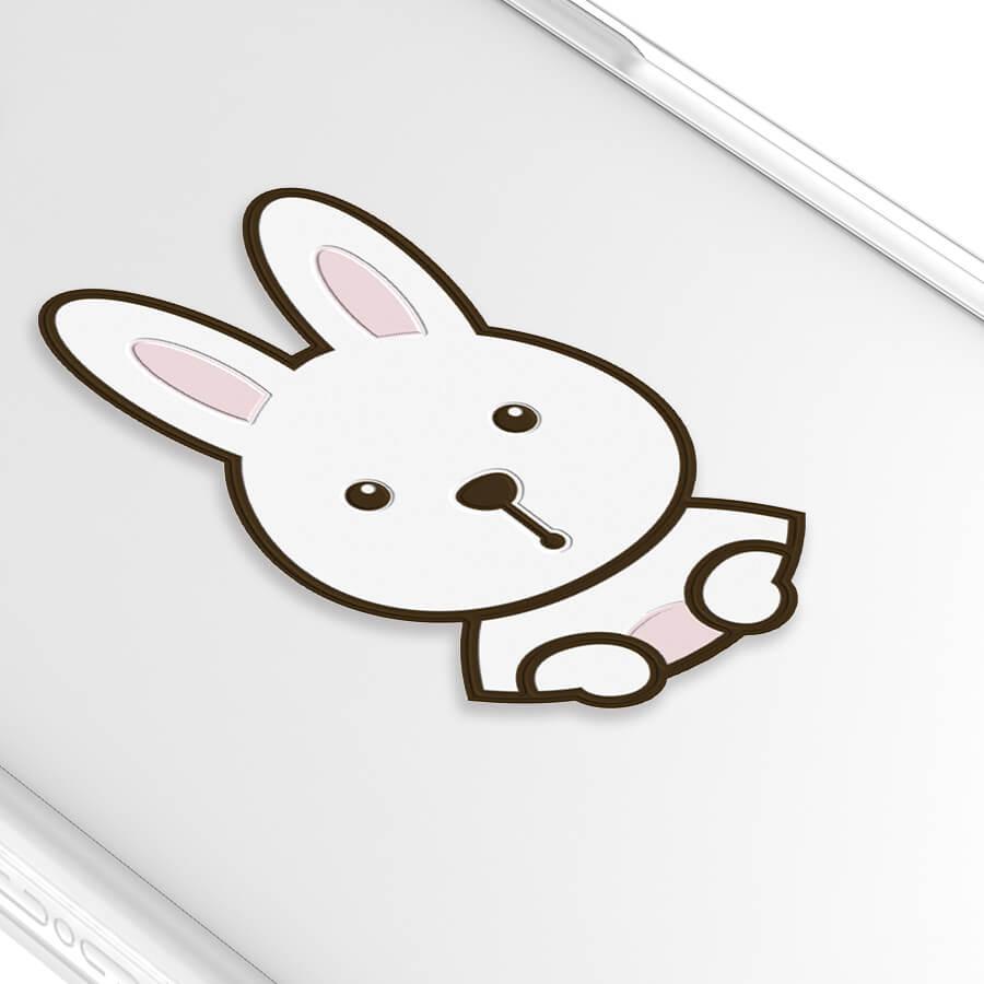 iPhone 13 Rabbit is watching you Phone Case - CORECOLOUR AU