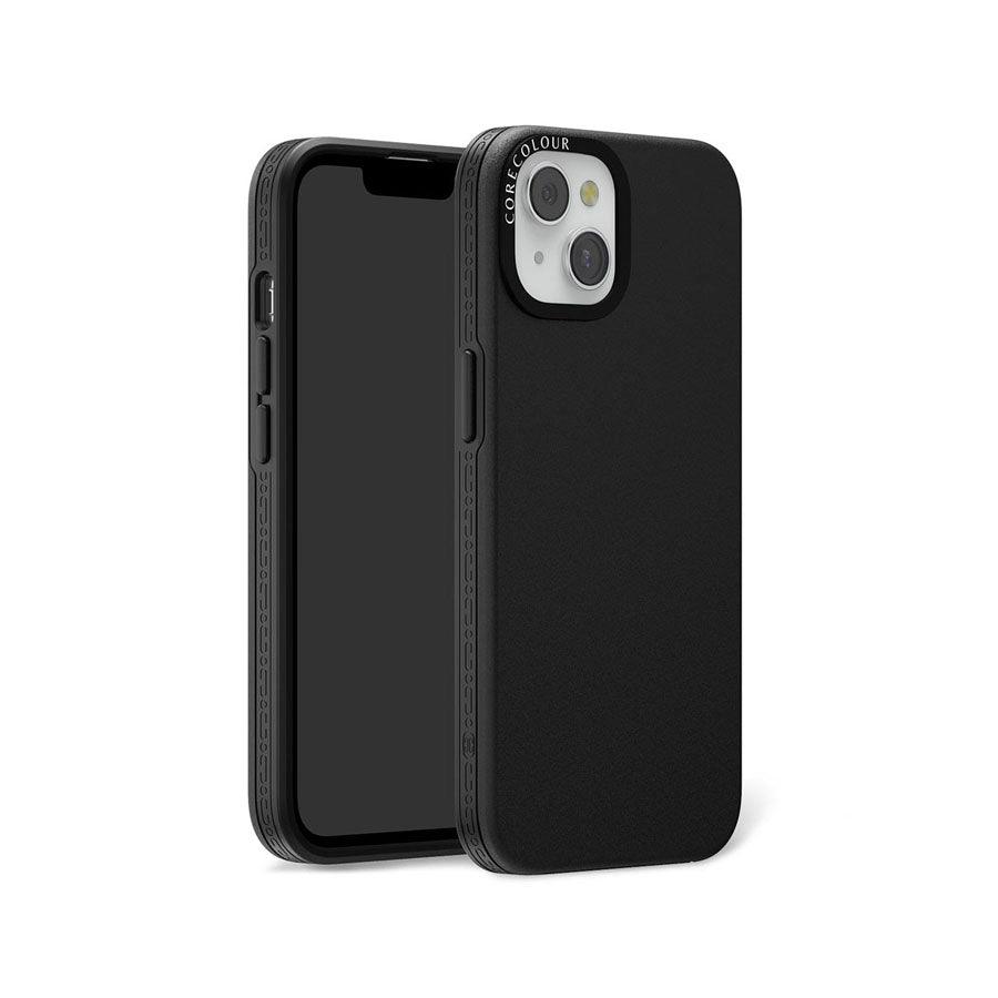 iPhone 13 Solid Black Phone Case MagSafe Compatible - CORECOLOUR AU