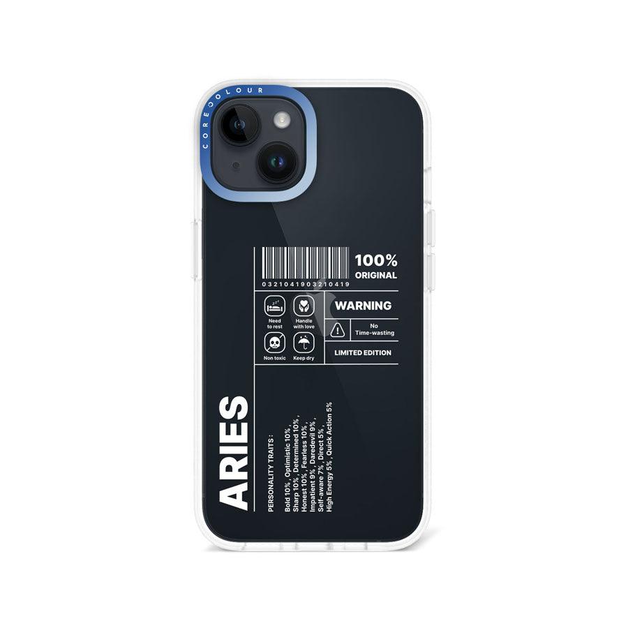 iPhone 13 Warning Aries Phone Case - CORECOLOUR AU