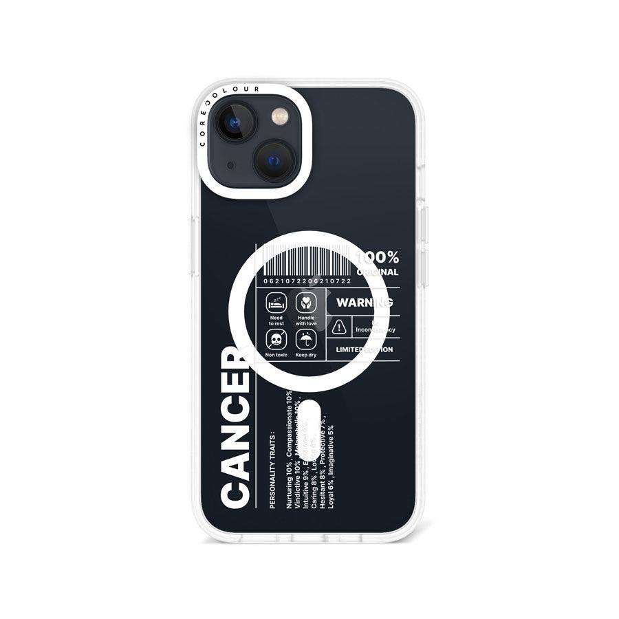 iPhone 13 Warning Cancer Phone Case MagSafe Compatible - CORECOLOUR AU