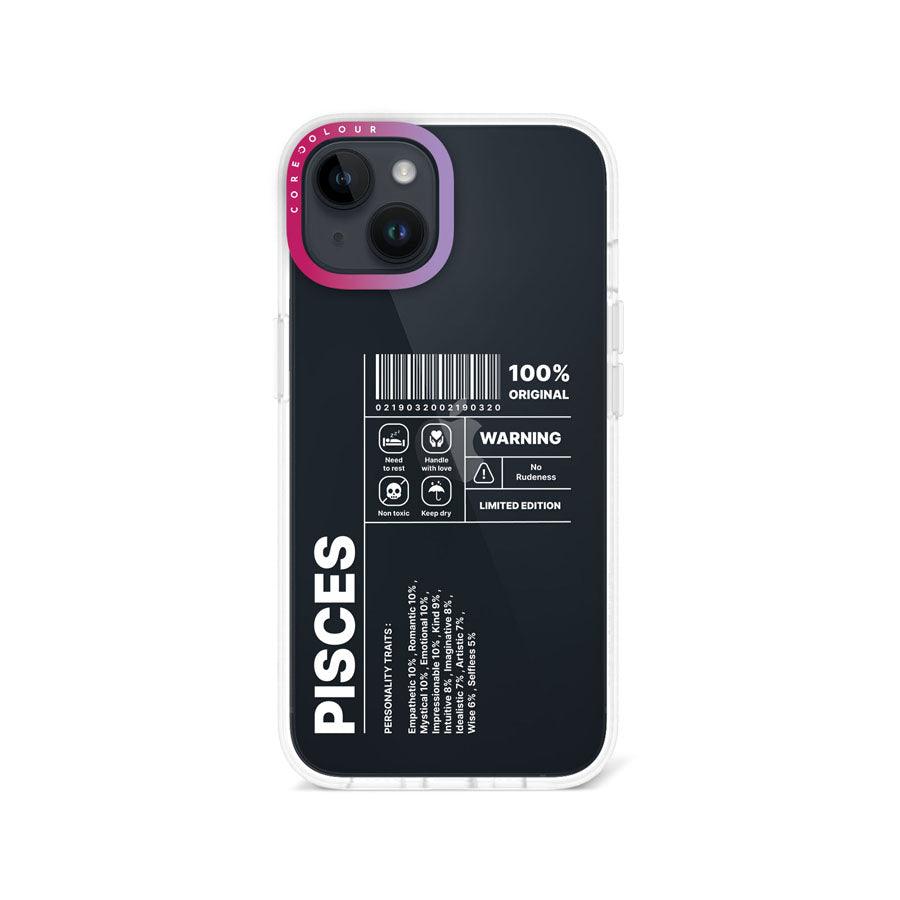 iPhone 13 Warning Pisces Phone Case - CORECOLOUR AU