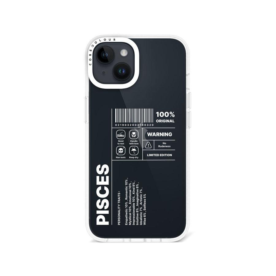 iPhone 13 Warning Pisces Phone Case - CORECOLOUR AU