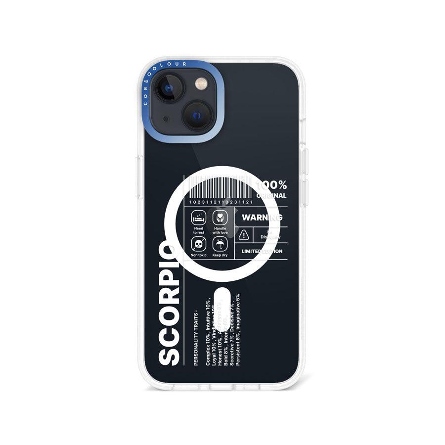 iPhone 13 Warning Scorpio Phone Case MagSafe Compatible - CORECOLOUR AU