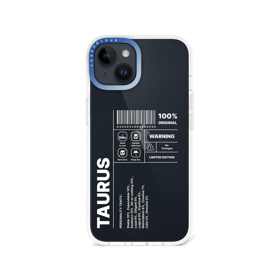 iPhone 13 Warning Taurus Phone Case - CORECOLOUR AU