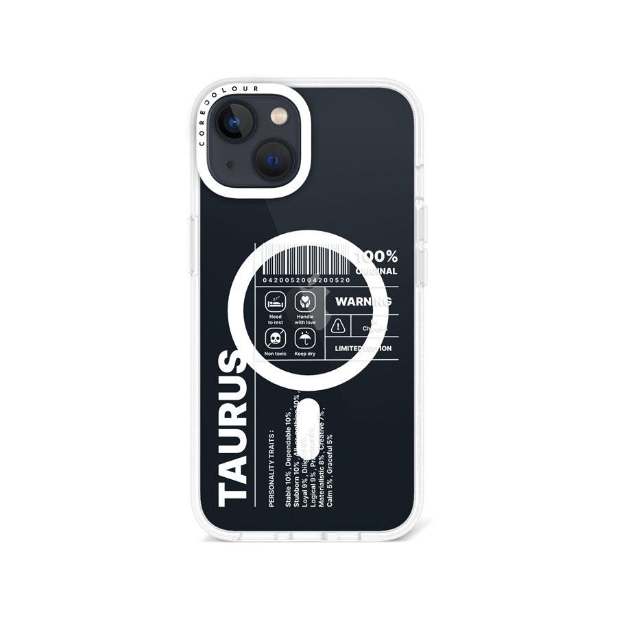 iPhone 13 Warning Taurus Phone Case MagSafe Compatible - CORECOLOUR AU