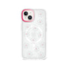 iPhone 13 White Flower Minimal Line Phone Case MagSafe Compatible - CORECOLOUR AU