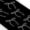 iPhone 13 White Ribbon Minimal Line Phone Case - CORECOLOUR AU