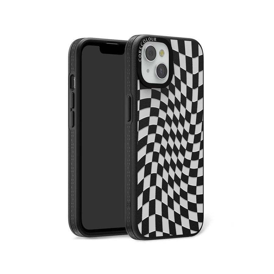 iPhone 14 Check Me Out Twisted Black Phone Case - CORECOLOUR AU