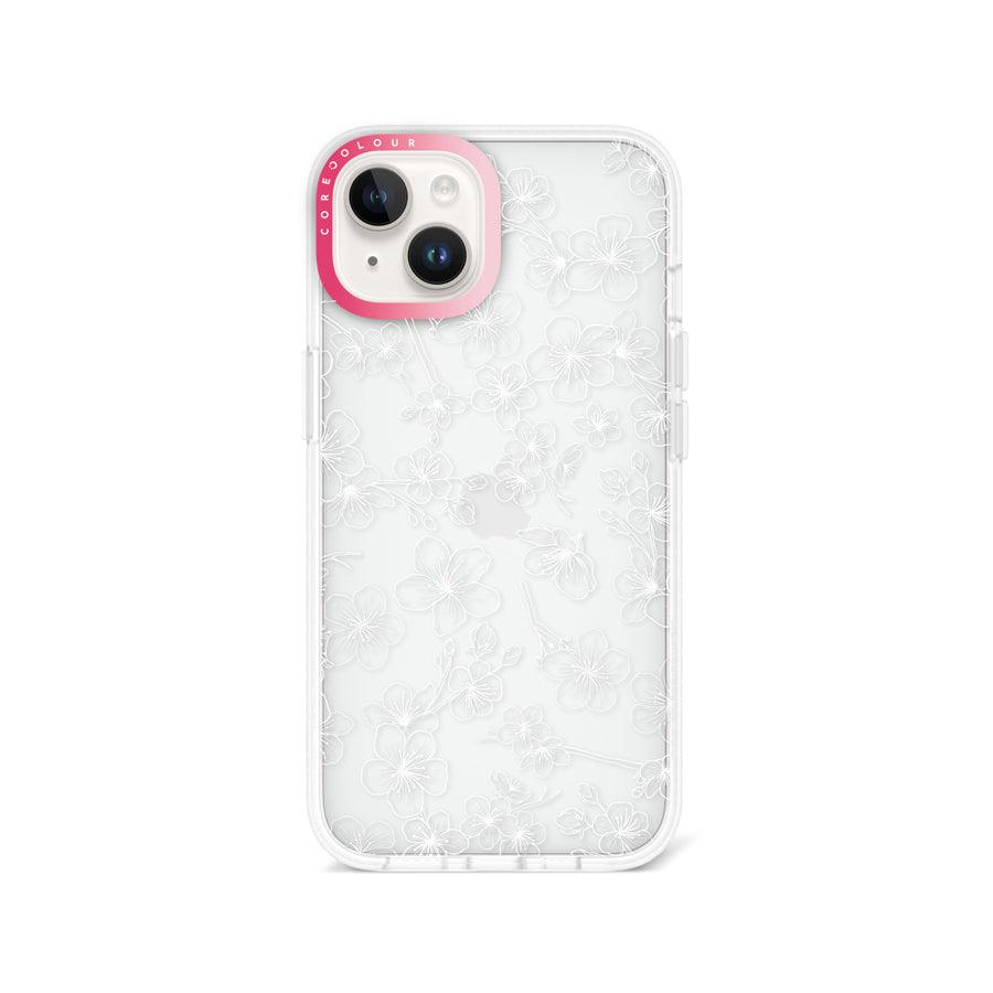 iPhone 14 Cherry Blossom White Phone Case - CORECOLOUR AU