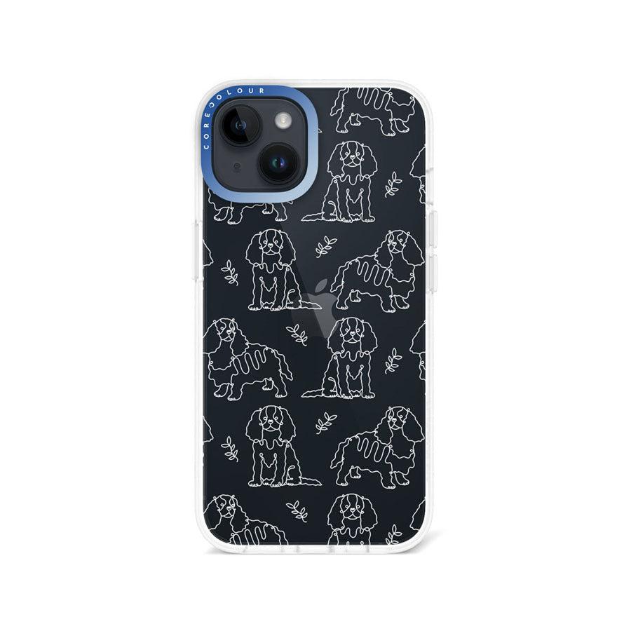 iPhone 14 Cocker Spaniel Minimal Line Phone Case - CORECOLOUR AU