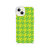 iPhone 14 Green Houndstooth Phone Case - CORECOLOUR AU