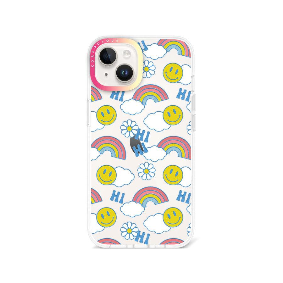 iPhone 14 Hi There! Rainbow Phone Case - CORECOLOUR AU