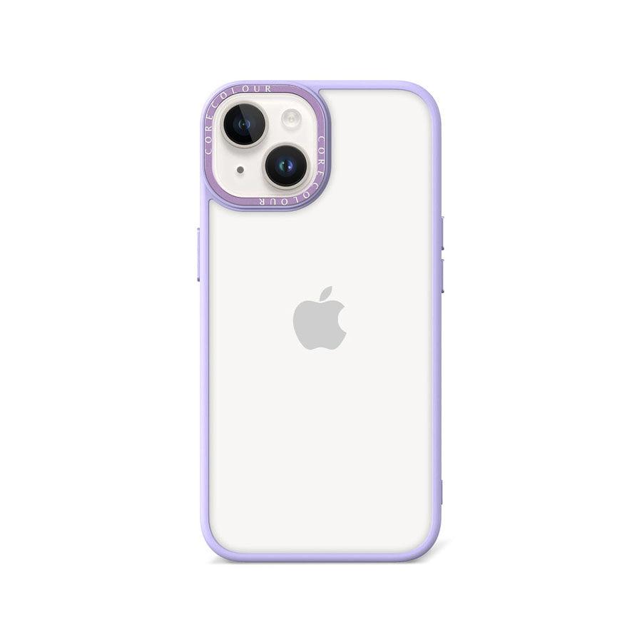 iPhone 14 Lavender Hush Clear Phone Case - CORECOLOUR AU