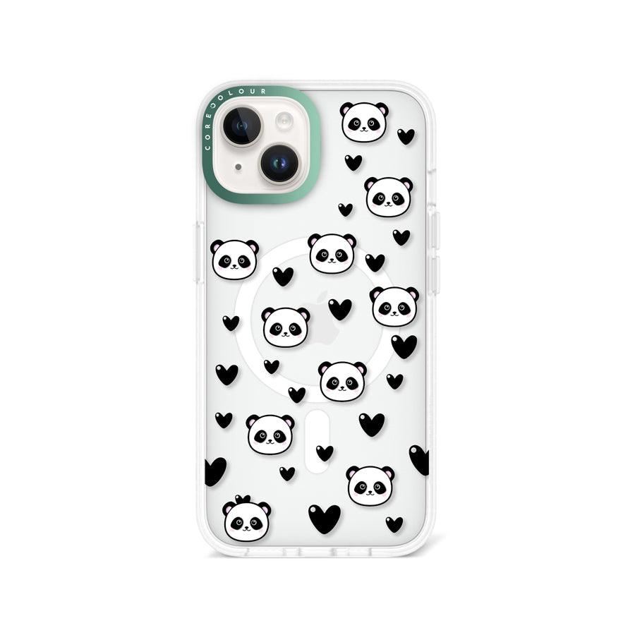 iPhone 14 Panda Heart Phone Case MagSafe Compatible - CORECOLOUR AU