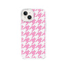 iPhone 14 Pink Houndstooth Phone Case - CORECOLOUR AU