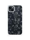 iPhone 14 Plus Corgi Minimal Line Phone Case - CORECOLOUR AU