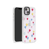 iPhone 14 Plus Flying Hearts Glitter Phone Case - CORECOLOUR AU