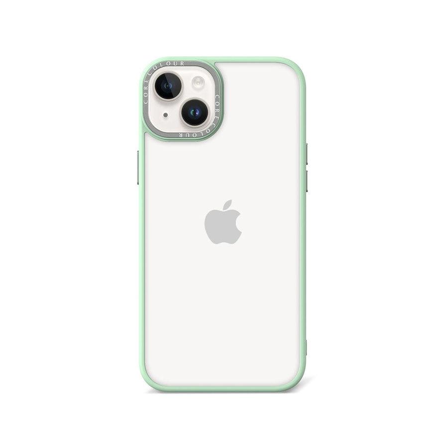 iPhone 14 Plus Hint of Mint Clear Phone Case - CORECOLOUR AU