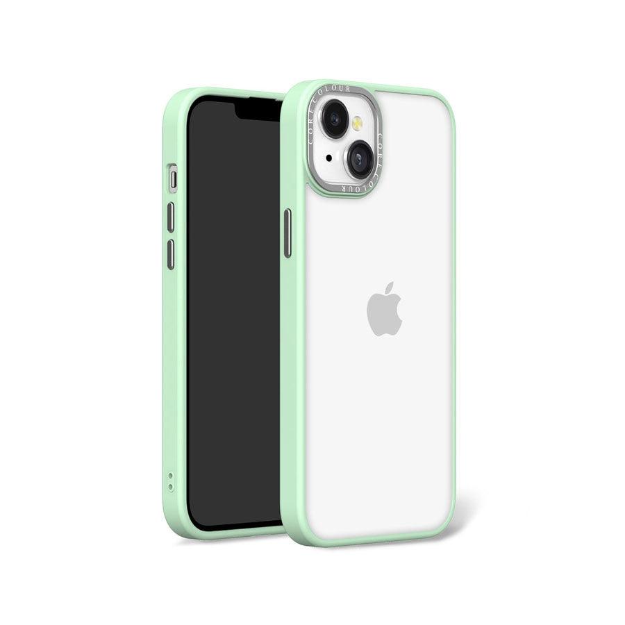 iPhone 14 Plus Hint of Mint Clear Phone Case - CORECOLOUR AU