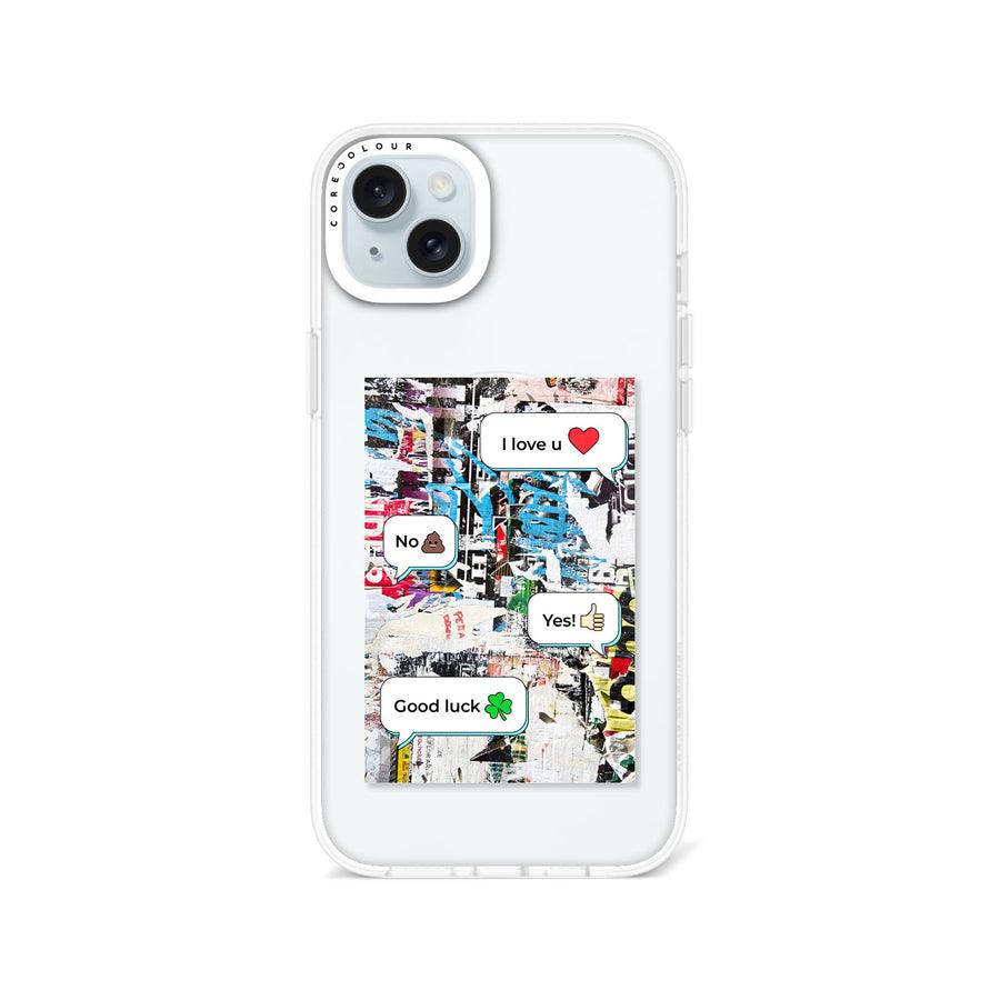 iPhone 14 Plus I Love U Dialogue Phone Case MagSafe Compatible - CORECOLOUR AU