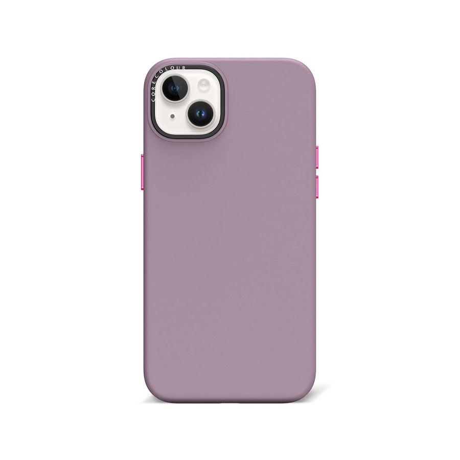 iPhone 14 Plus Maiden Mauve Silicone Phone Case - CORECOLOUR AU