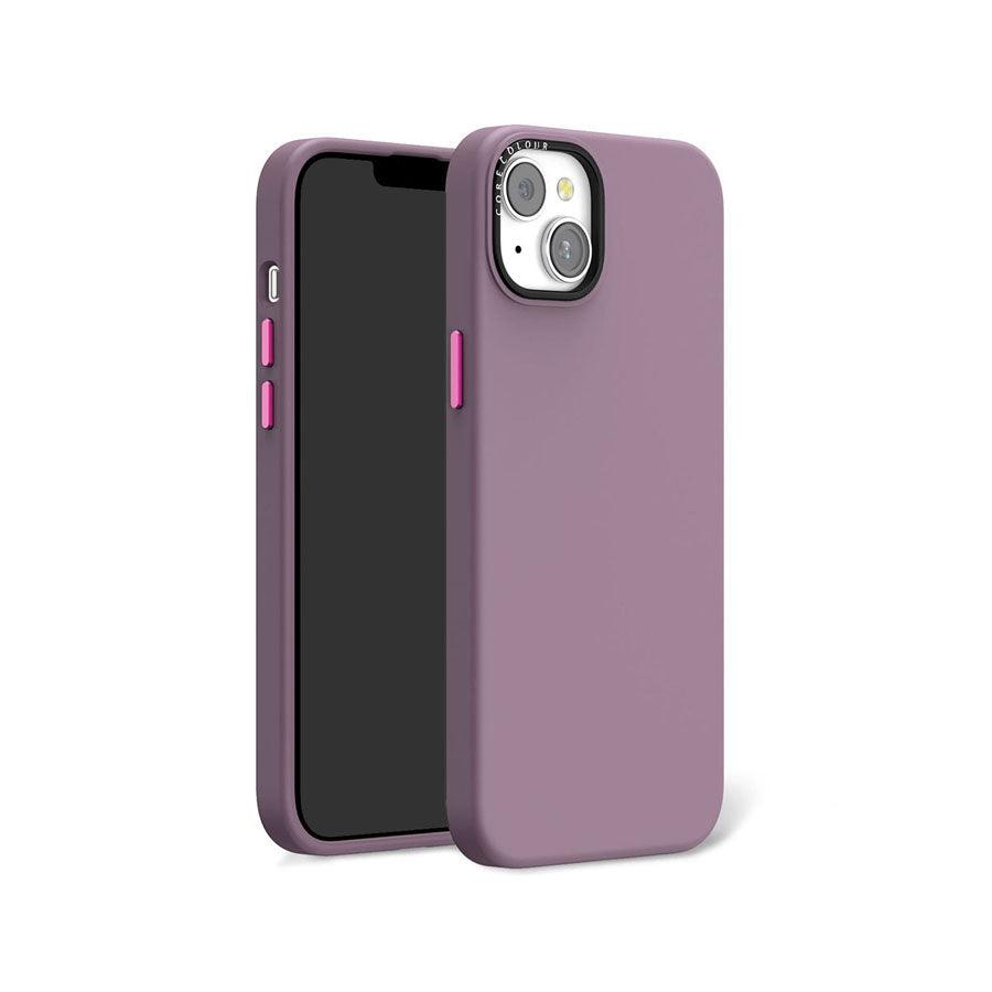 iPhone 14 Plus Maiden Mauve Silicone Phone Case - CORECOLOUR AU