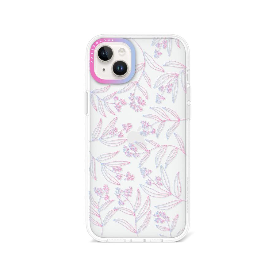 iPhone 14 Plus Mauve Leaf Phone Case - CORECOLOUR AU