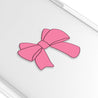 iPhone 14 Plus Pink Ribbon Bow Phone Case - CORECOLOUR AU